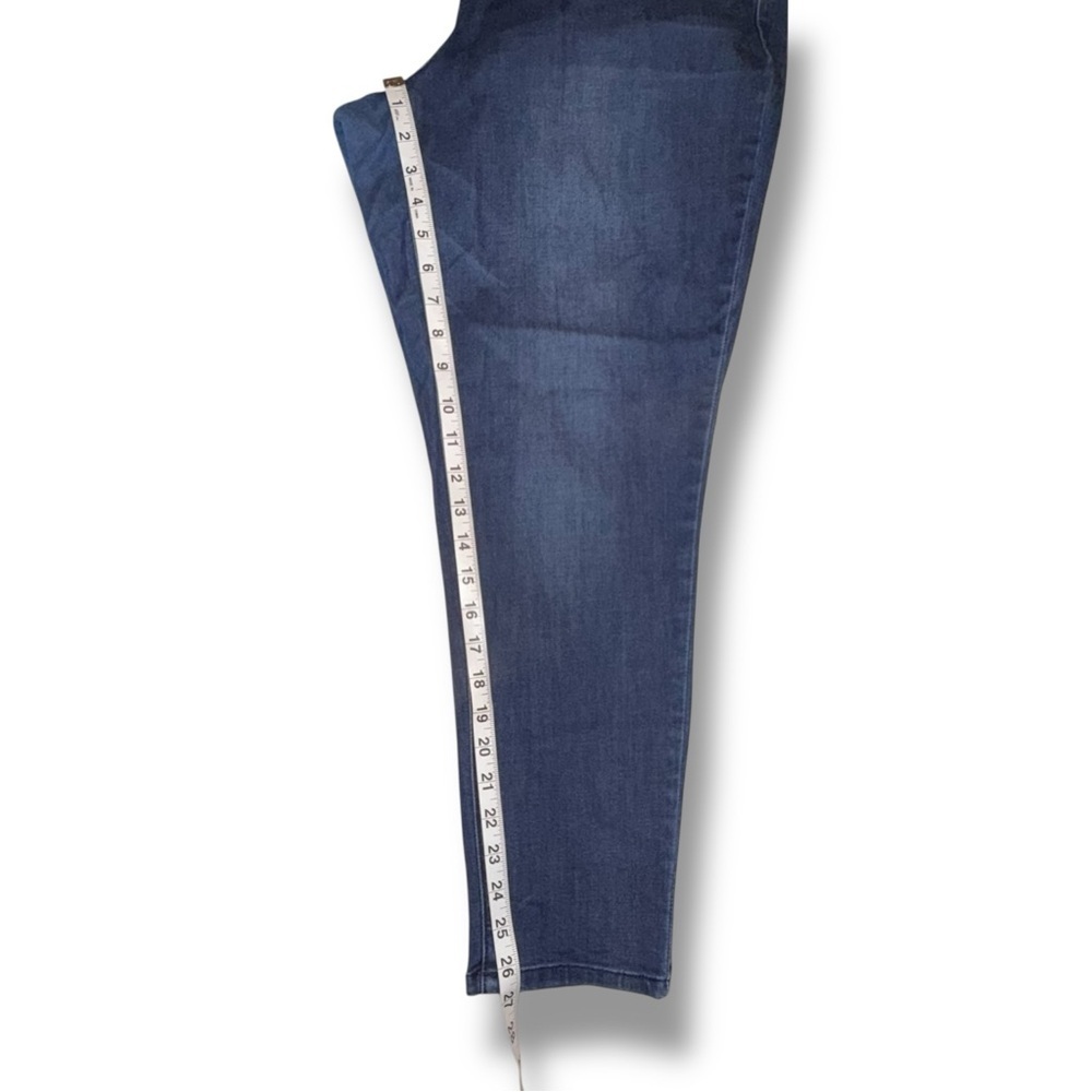 WIT & WISDOM ‘Ab’Solution Sophie Ankle Skinny Jeans - 16W Dark Navy - Picture 2 of 14
